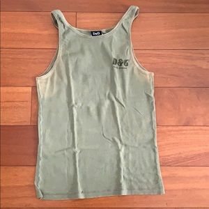 Dolce and Gabbana Muscle Tee Tank. Can be Unisex